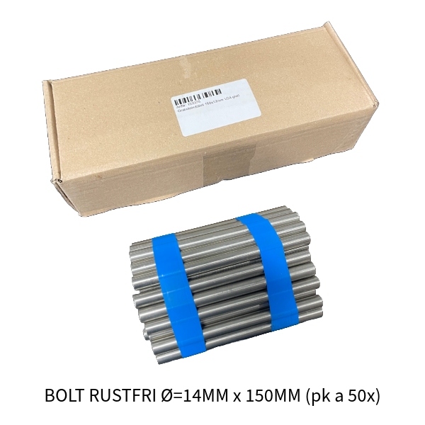 Bolt rustri Ø=14x150mm